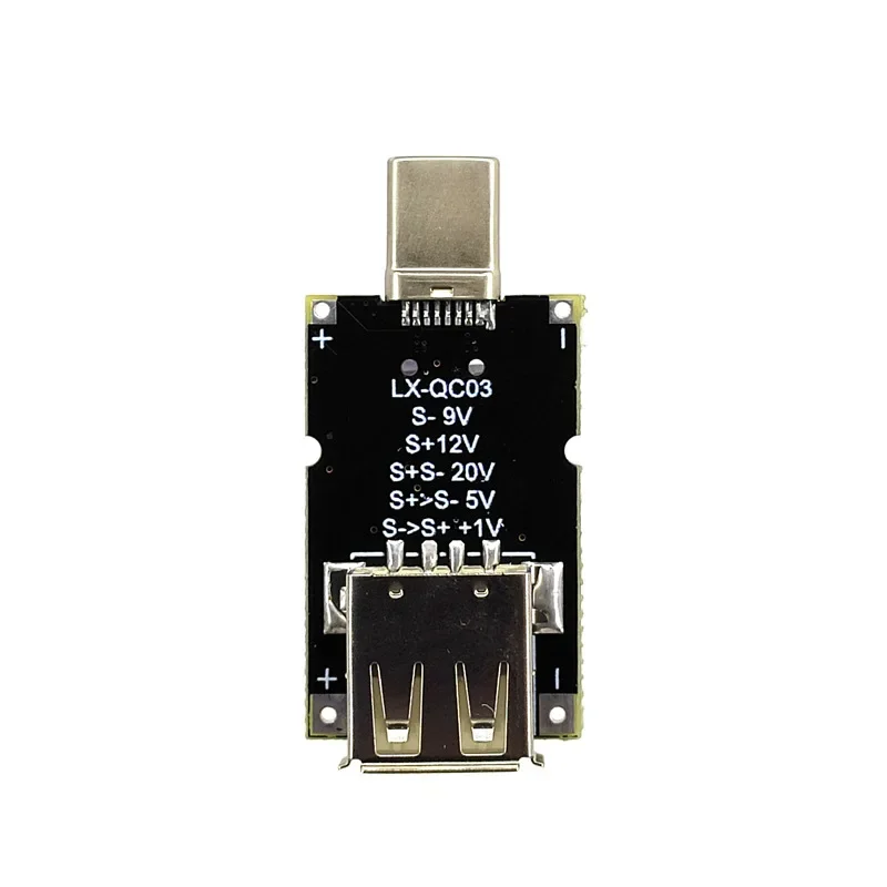 Smochm Qualcomm QC2.0/3.0 Deceiver Trigger Board Fast Charge Test Board SPPS-01M 9V 12V 20V Power Supply 32.5x20mm Board