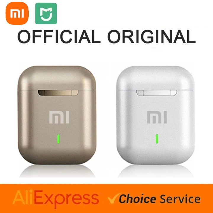 MIJIA Xiaomi J18 Auricolari Bluetooth senza fili Cuffie con cancellazione del rumore Touch Control Batteria da 300 mAh Auricolare per tutti i