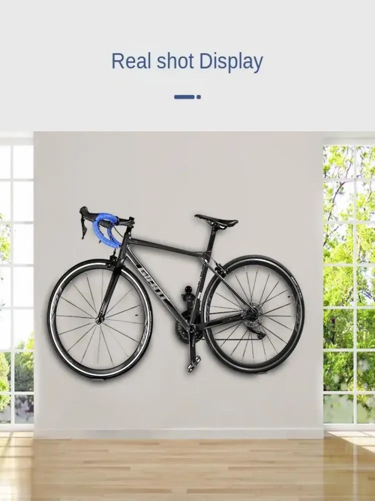 AliExpress DOMEN Bike Wall Mount Iron Rack Bicycle Pedal Wall Bike Stand Hook Bicycle Garage Holder Bicycle Display Storage Hanger Kit