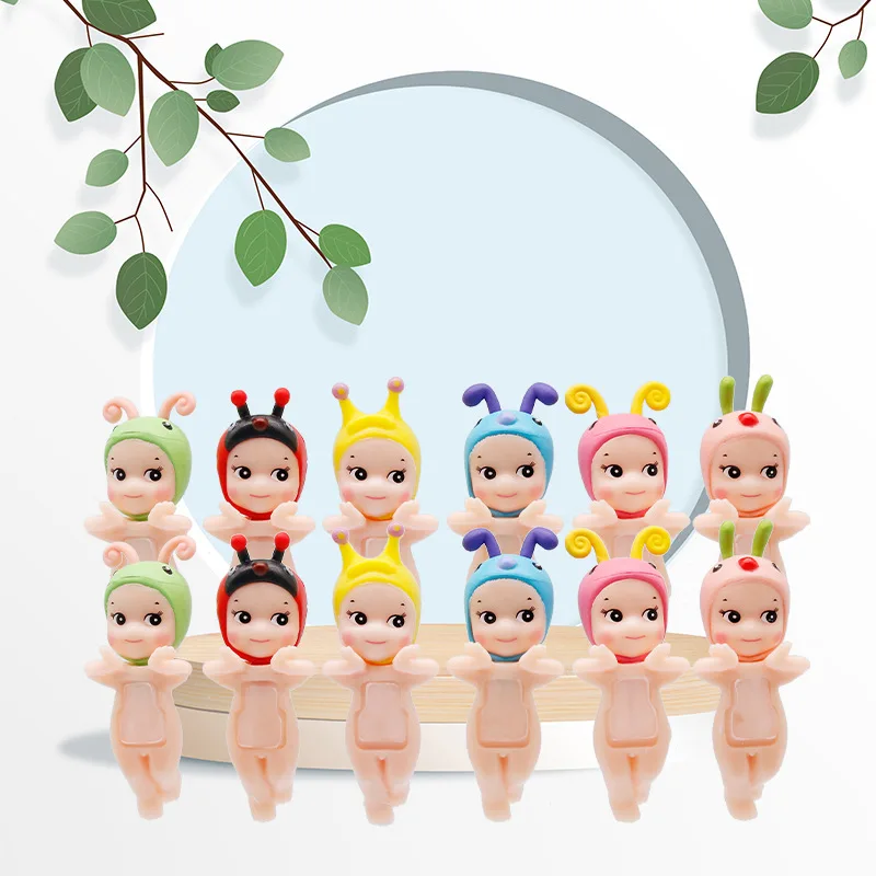 2025 Insect Sonny Angel Sweets Series Mini Doll Mystery Box Collection Doll Models Desk Accessories Gifts Mini Angel Doll Toys