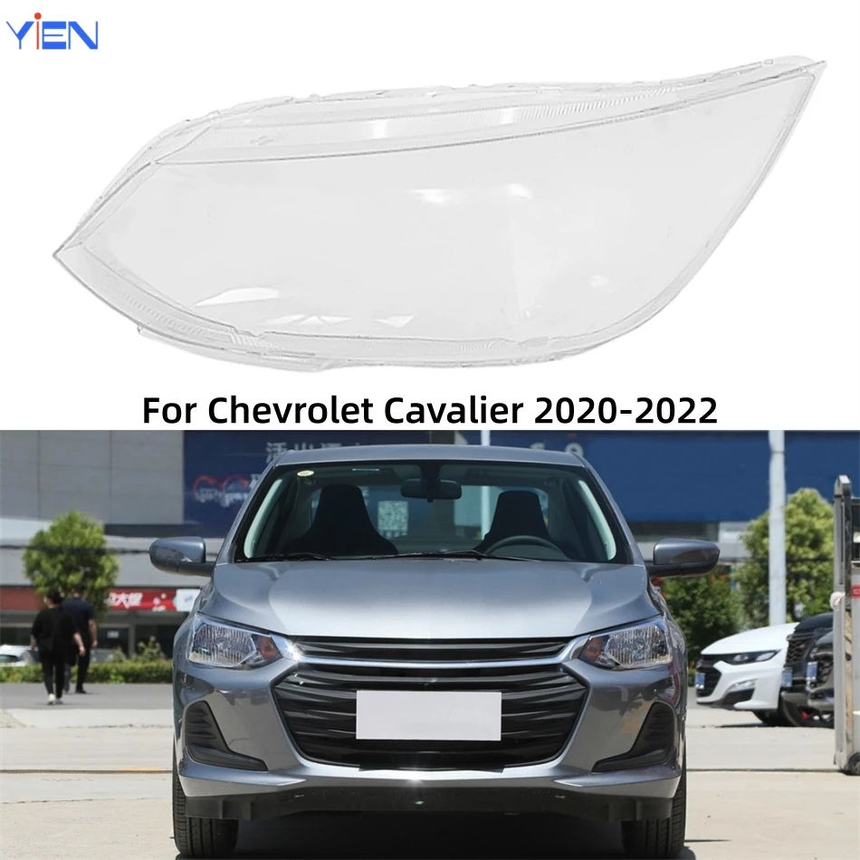 For Chevrolet Cavalier 2020 2021 2022 Auto Accessories Lampcover Caps Headlight Cap Car Front Headlight Lens Cover Lights Shell
