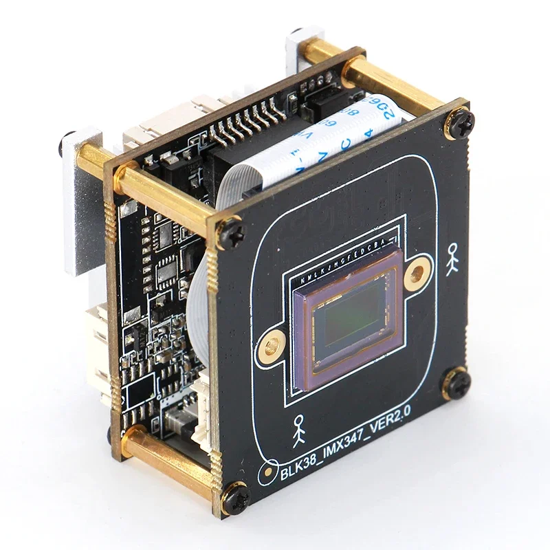 In stock Wireless 4G Cat 1 4MP IP Camera Module Super Starlight 1/1.8