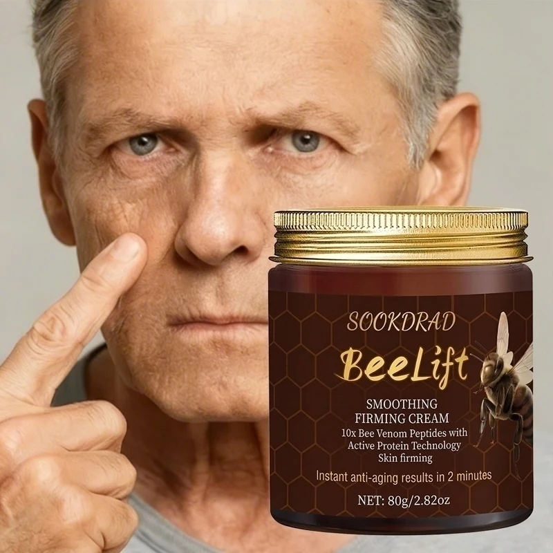 Bee Venom Smoothing Firming Cream,10x Peptides,Active Protein Tech,80g,energetic daily care,light touch,face&body