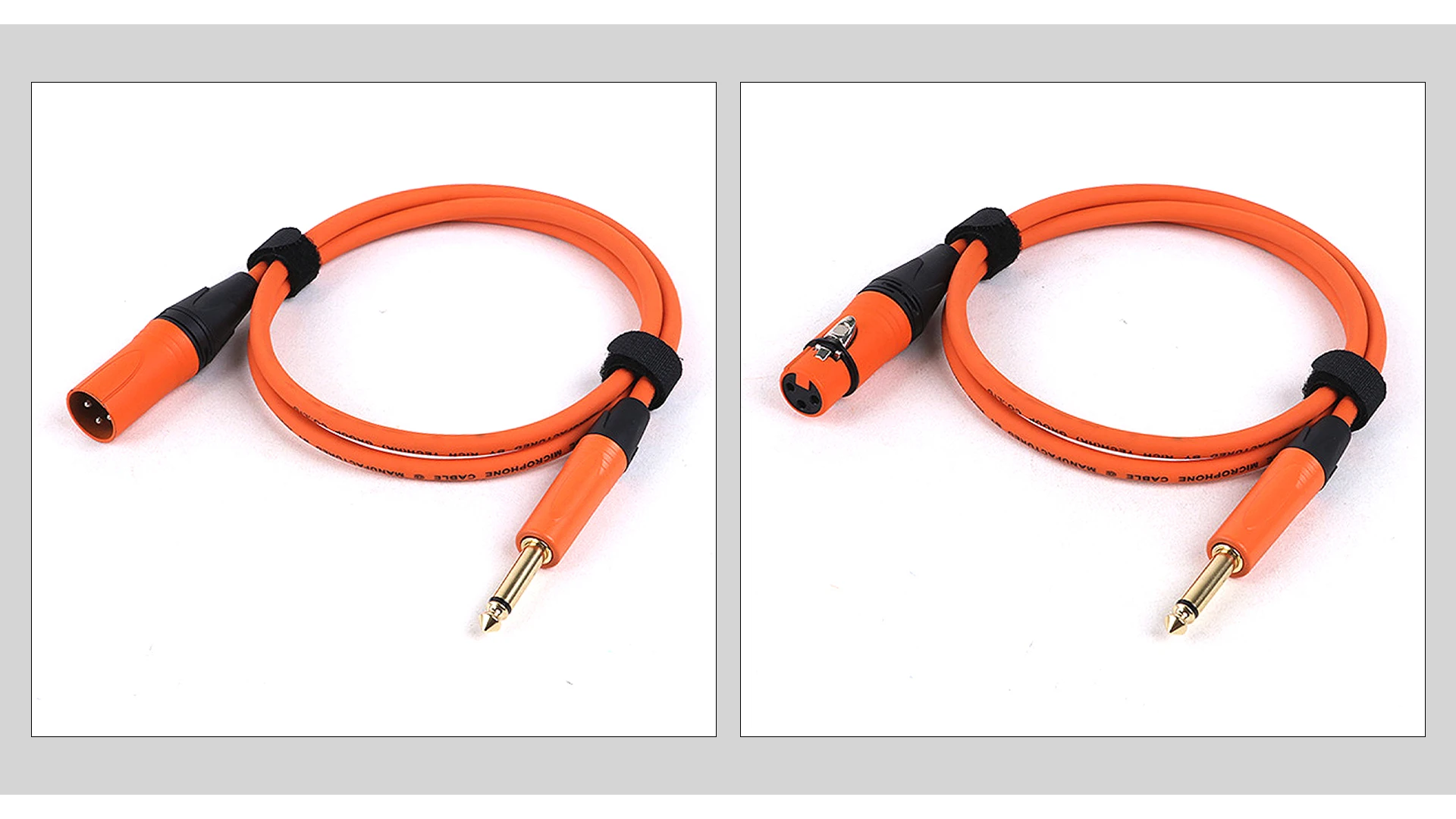 1PC 6,35 1/4'' Stecker auf 3-Pin XLR Kabel-Buchse/Stecker XLR auf Mono Jack 6,3/6,5mm (1/4") Stecker Audio Blei Mikrofon AMP Kabel – Detail 13
