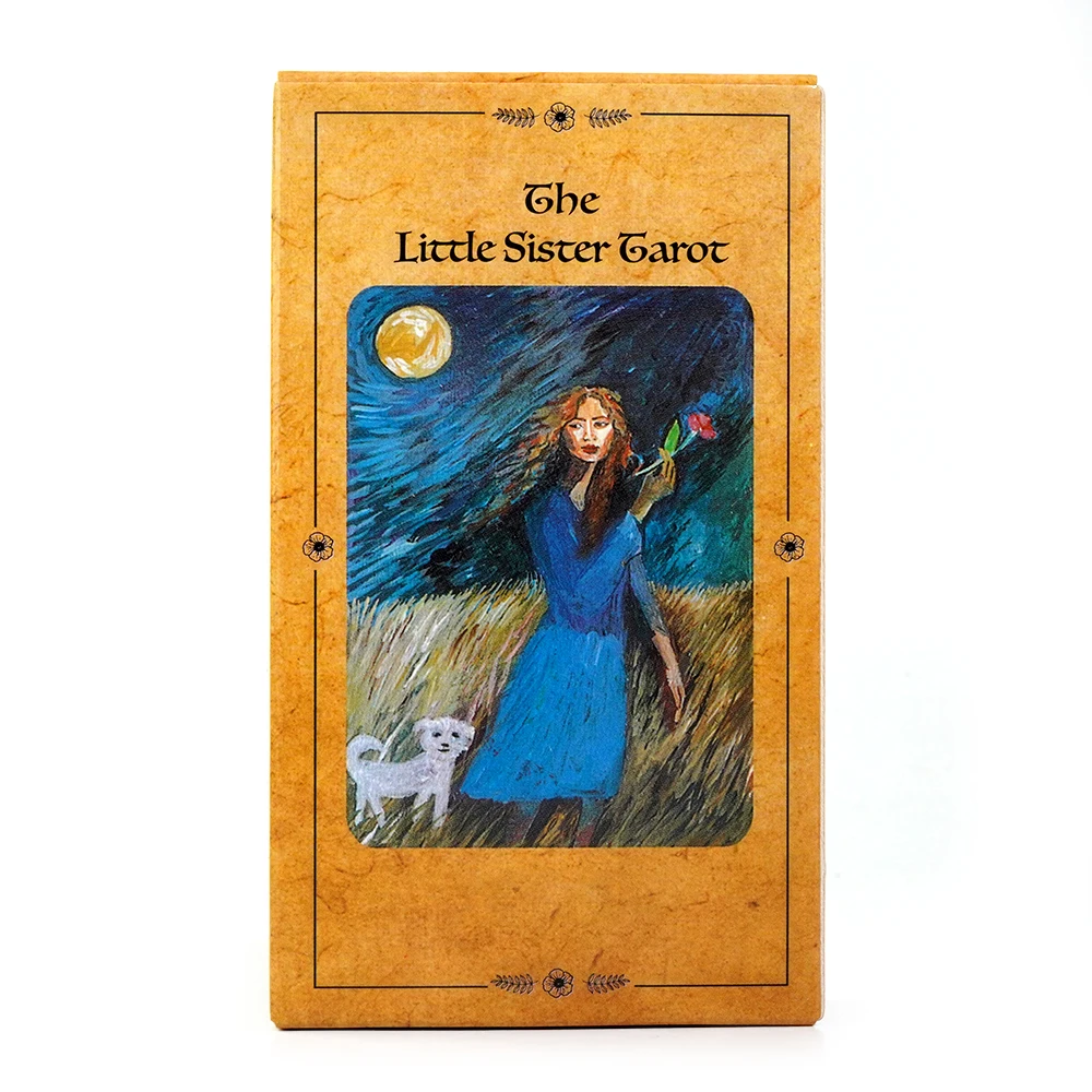 2024 New The Little Sister Tarot Cards A 78 Tarot Divination Board Games Taro Oracle Deck Playing Full English Mysterious Verson