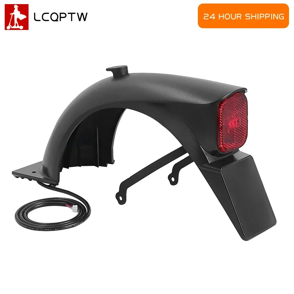 Original Rear Fender Light for Segway Ninebot Skateboard E2 E2Plus Electric Scooter Mudguard Bracket Support and Taillight Parts