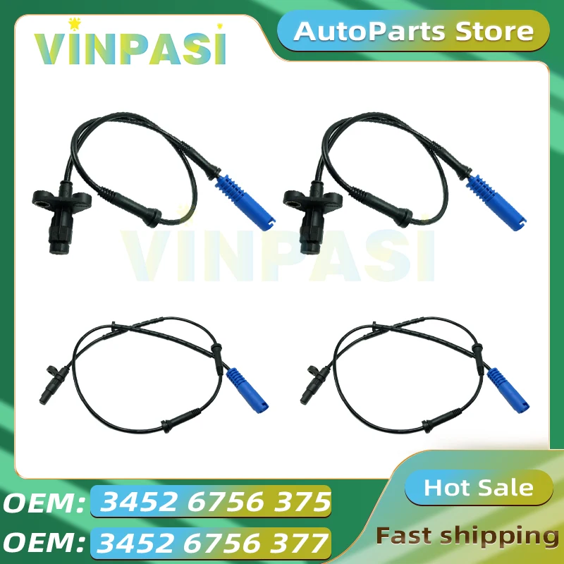 車のフロントリア左右ABSセンサー BMW 5シリーズE39に適しています ホイールスピードセンサー 34526756375 34526756377