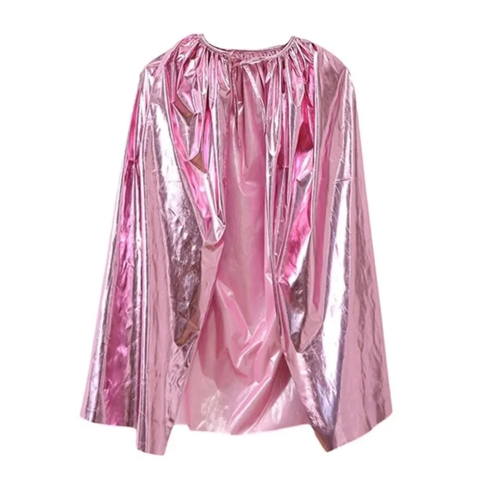 

Punk Multipurpose Grim Reaper Cloak Coat Cosplay Costume Halloween Kids Cape Props Nightclub Bar Dress Witches Robes Wizard