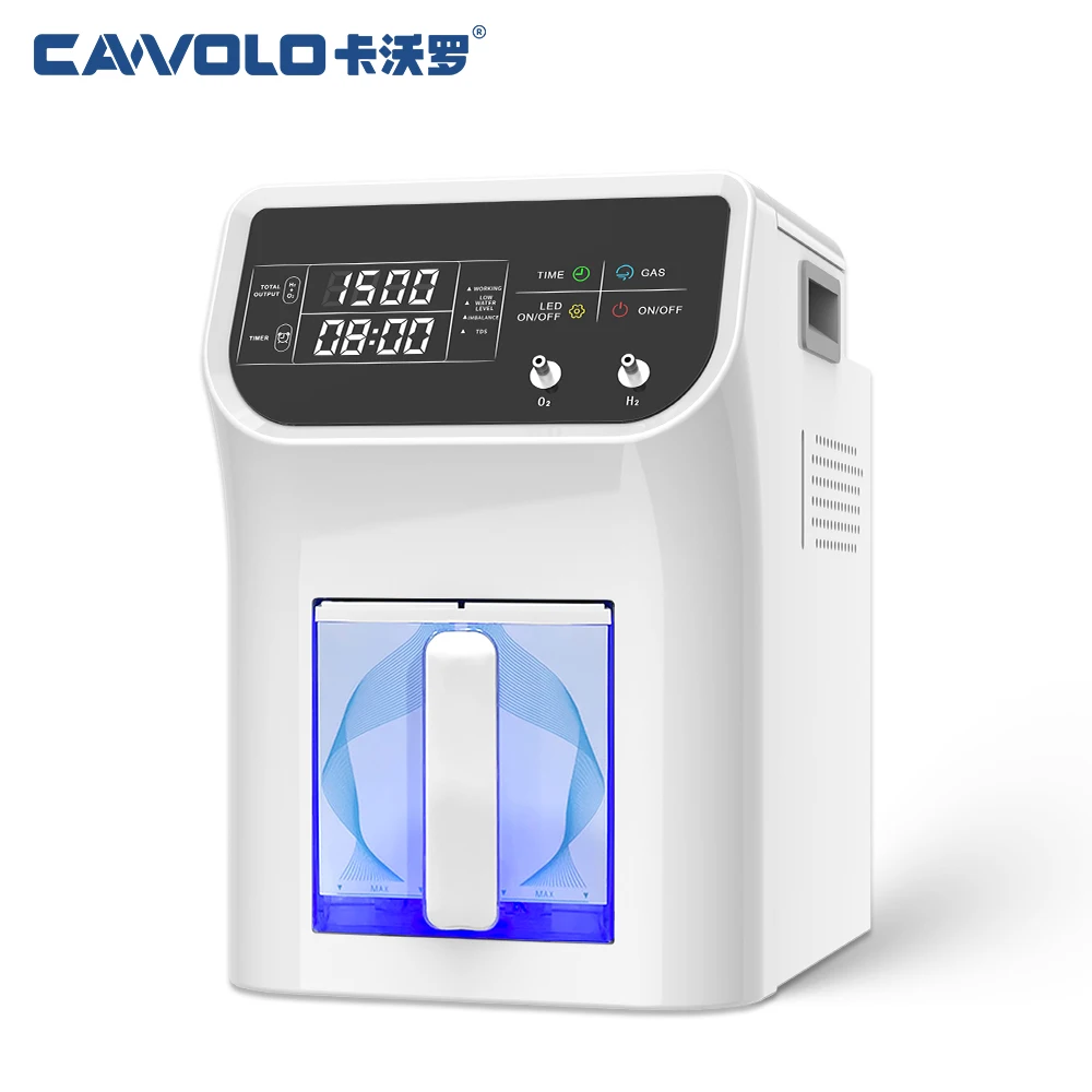 Hydrogen Inhalation Machine 3000ml Spe/pem Health-care Brown Gas Hydrogen Inhaler Generator Home Use Hydrogen Gas Inhaler