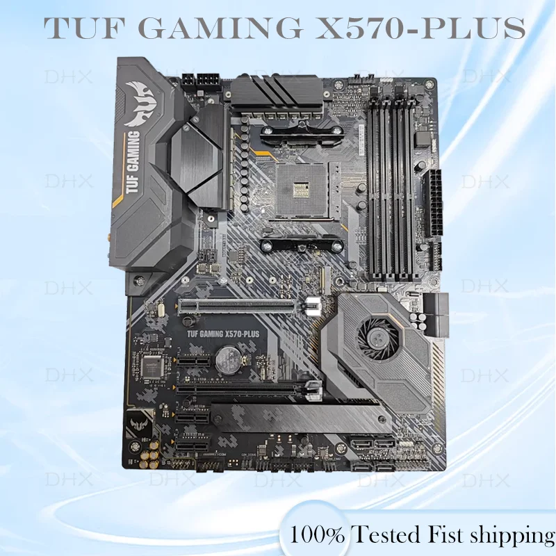 Placa-Mãe ASUS TUF Gaming X570-Plus AMD AM4 PCIe 4.0