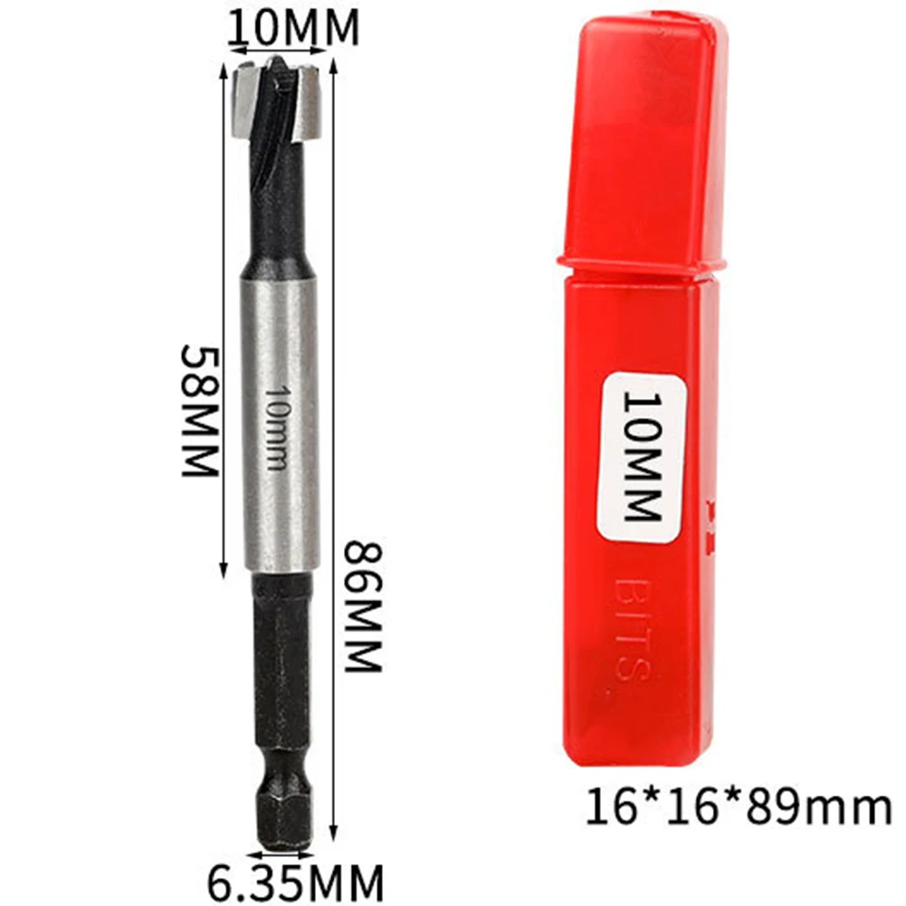 8mm-25mm 드릴 비트 힌지 보링 비트 DIY 홈 개선 쉬운 칩 제거 합판에 대한 긴 서비스 수명 설치가 용이함