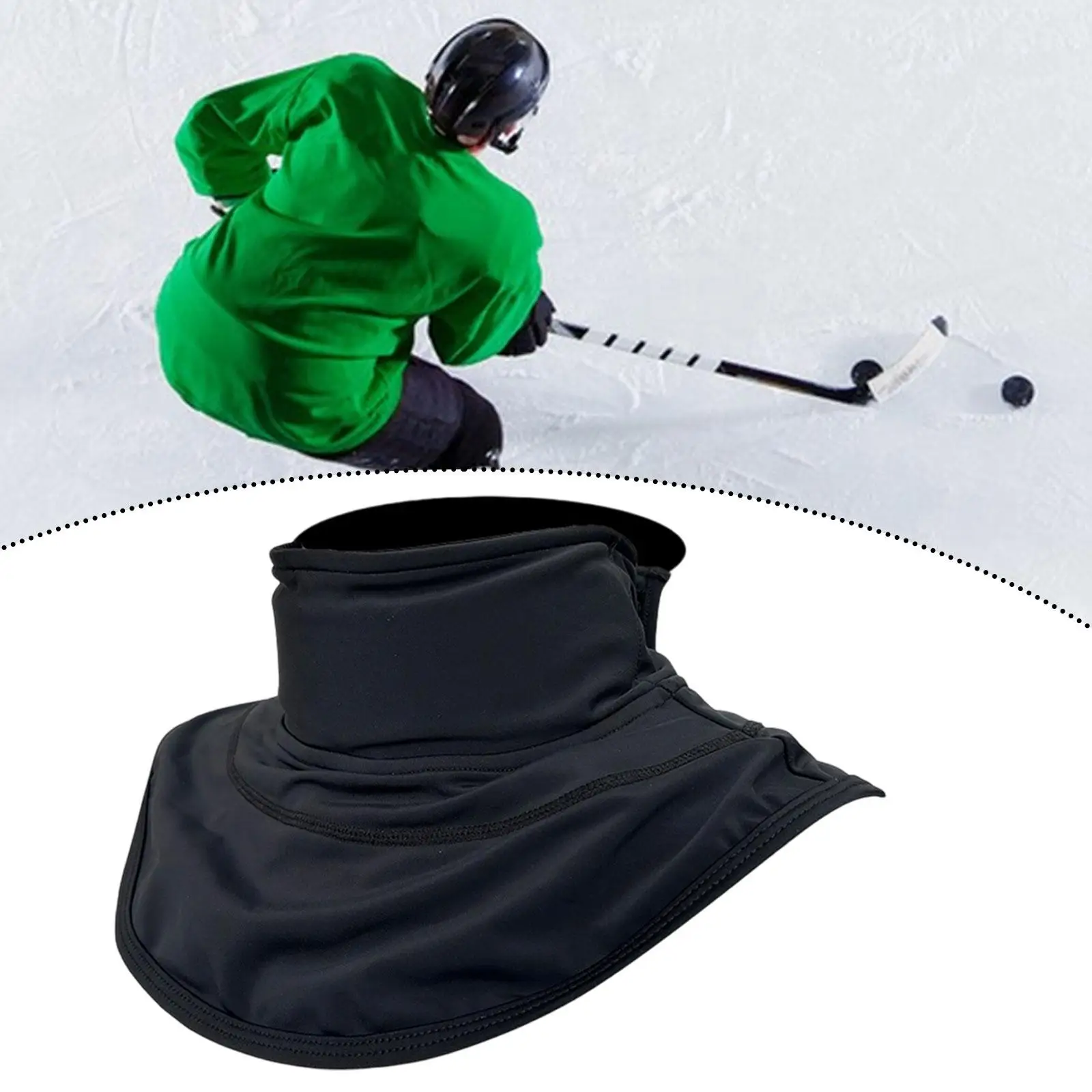 

Ice Hockey Goalie Neck Guard Breathable Protection Equipment Soft Collars for Goalkeeper Sports Training