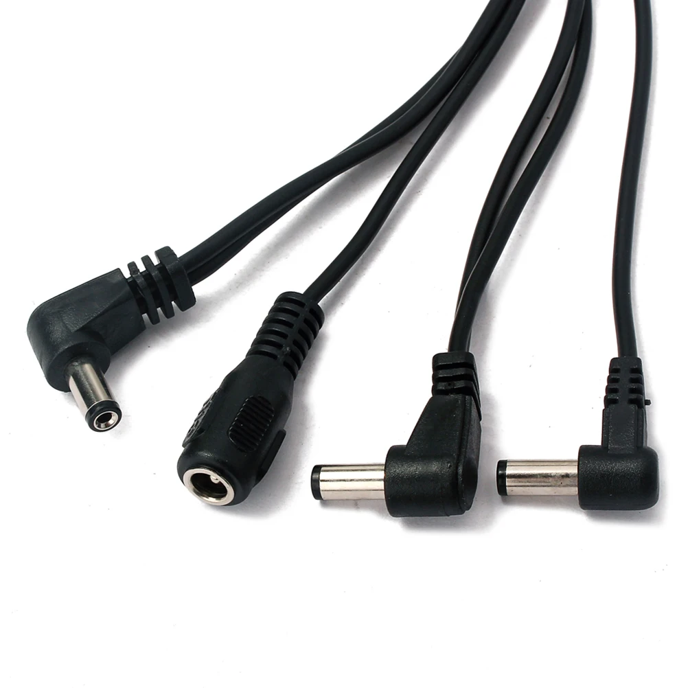 

6 Ways Effect Wire Cable Daisy Chain Guitar Pedal Power Supply Splitter Adapter Electric Guitar Multiple Effect Pedals