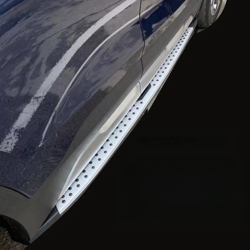 لوحة الجري تناسب سانتا في 2019-2022 جميع خطوات جانبية سانتافي الجديدة نيرف بار سلالم جانبية منصة شعاع جانبي #2