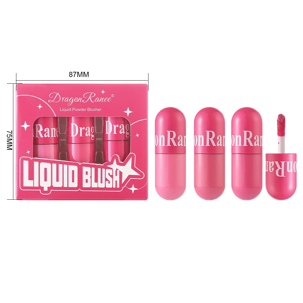 مقاوم للماء أحمر الخدود الطبيعي اشراق كونتور السائل أحمر الخدود طويلة الأمد غير يتلاشى كونتور مستحضرات التجميل الوجه الخد ماكياج هدية مجموعة #6