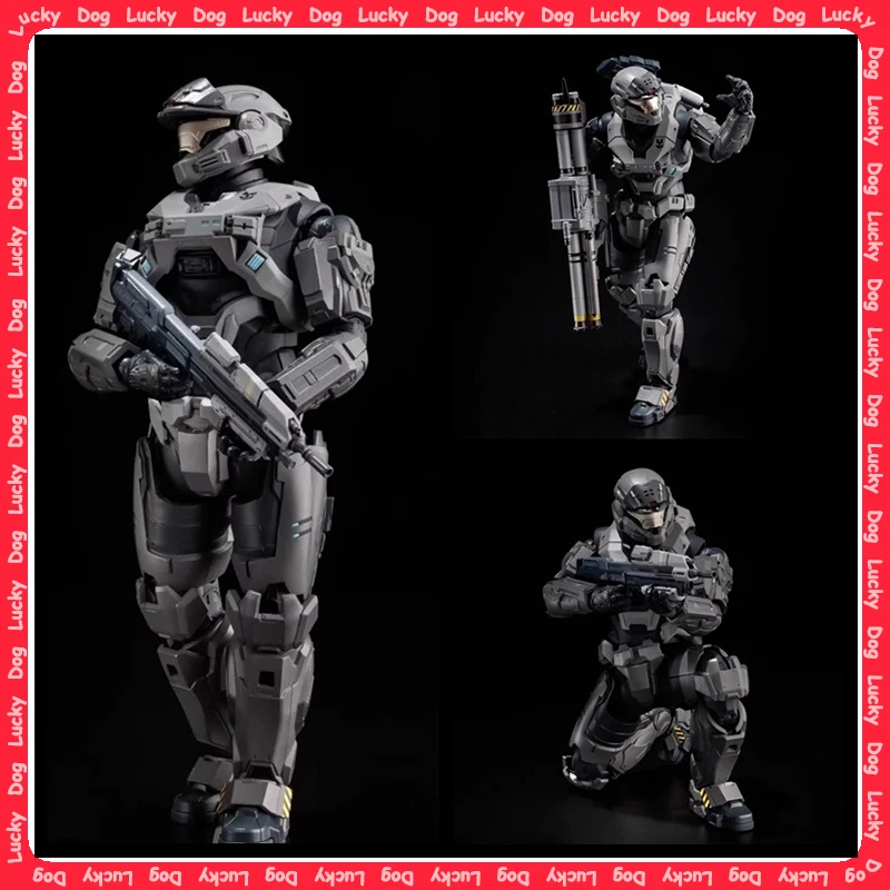 

1/12 Noble Six figures Spartan-B312 action anime figure Halo:Reach figurine Room Decoration Christmas Gift for kids toys