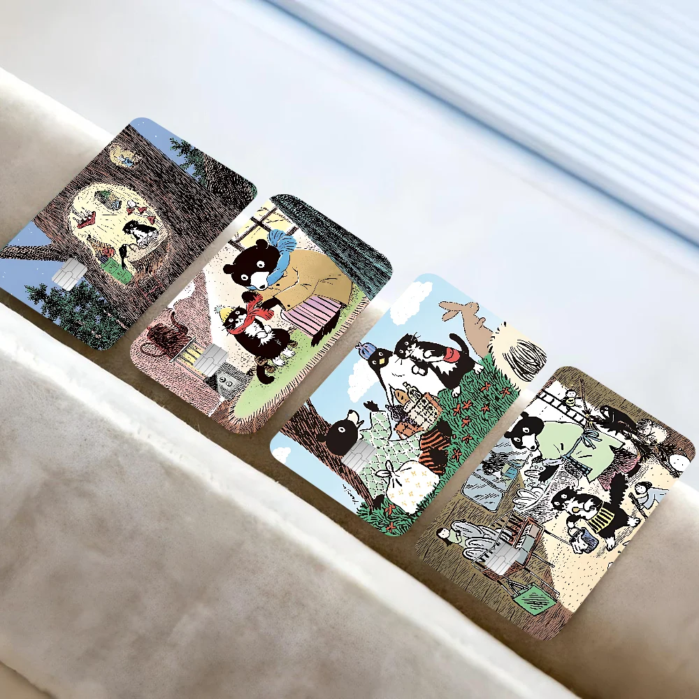 

Aesthetic Art Yeonju Choi Anmie Sticker Film Skin Cover For Credit Card Debit Bank Card Front