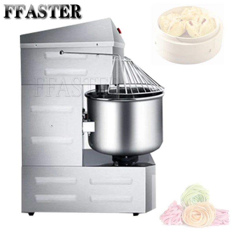 

Approved Bakery Shop Spiral Dough Mixer Pizza Dough Kneading Machine Double Acting Double Speed