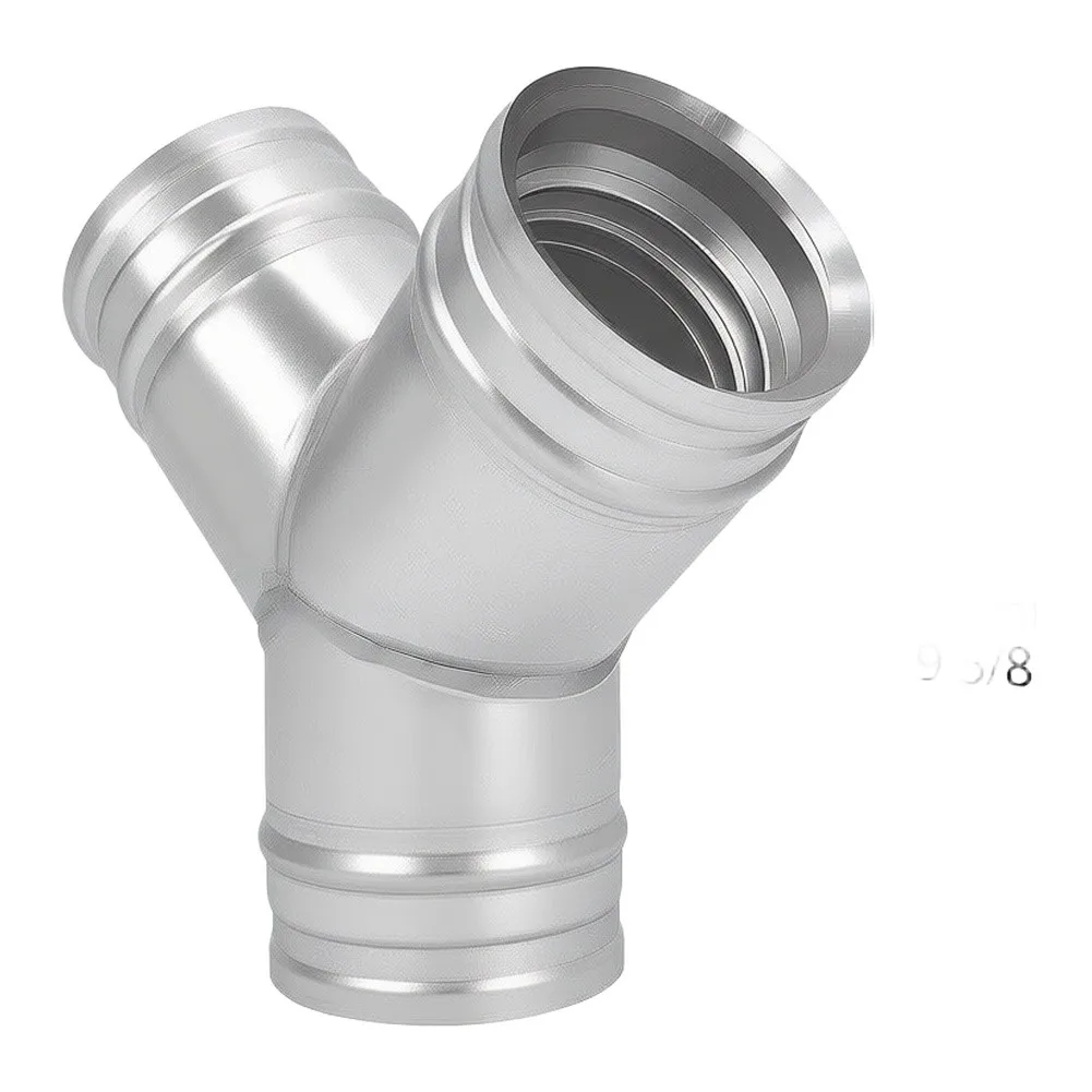 For Air Flow Control Galvanized Duct Fittings For Ventilation Setup Air Flow Management Multiple Style Options