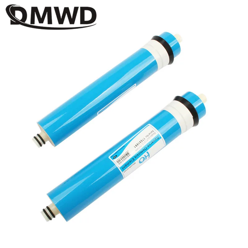 DMWD 75 GPD RO Membran 5 Bühne Wasser Filter Patrone Wasserfilter Umkehrosmose Element Wasser System Reinigung Zubehör