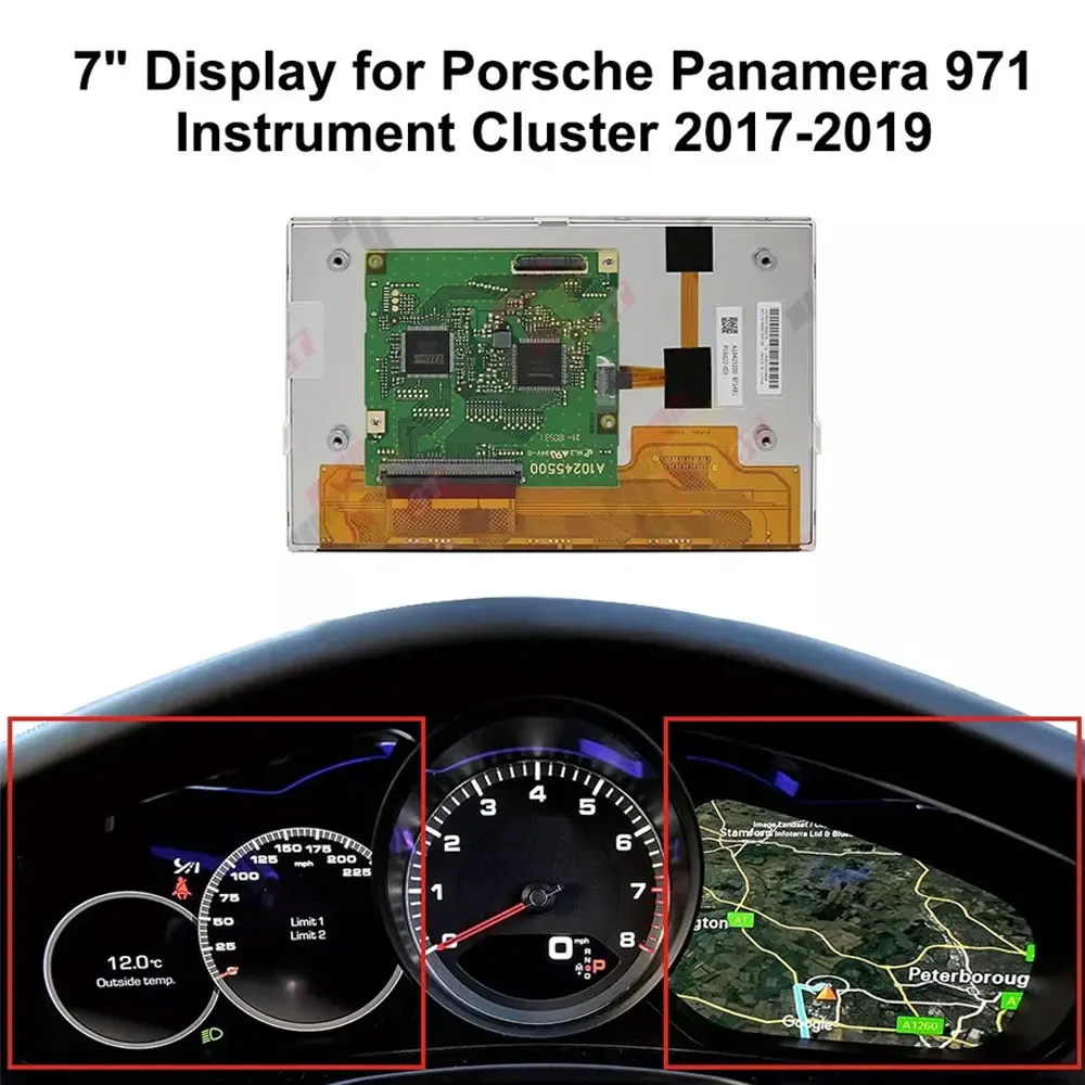 

Display for Porsche Panamera 971 Instrument Cluster Left or Right Side 2017-2019