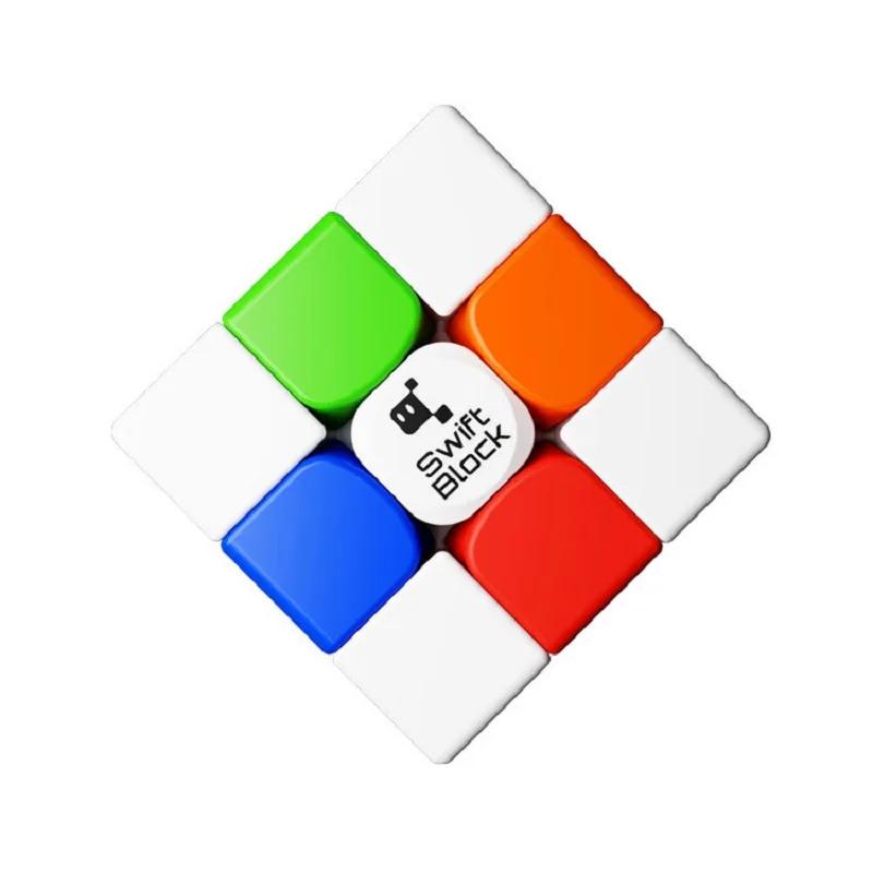 GAN Swift Block 355S 3x3 Magnetic Magic Speed Cube Gan 355 S Stickerless Professional Fidget Toys Gan 355 S Cubo Magico Puzzle