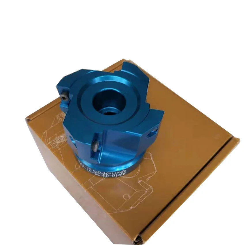 NEW Aluminum Alloy cutter right angle light weight 50mm 63mm APMT1135 APKT1604  face milling cutter side indexable face mill