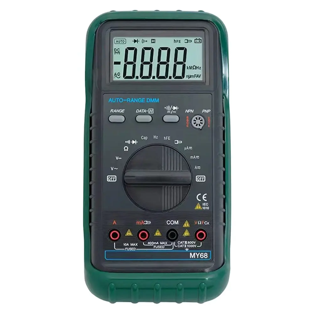MY68 Digital Multimeter with Wide Bandwidth Frequency Measurement 9.999Hz to 199.9kHz and Full For Electrical Parameters