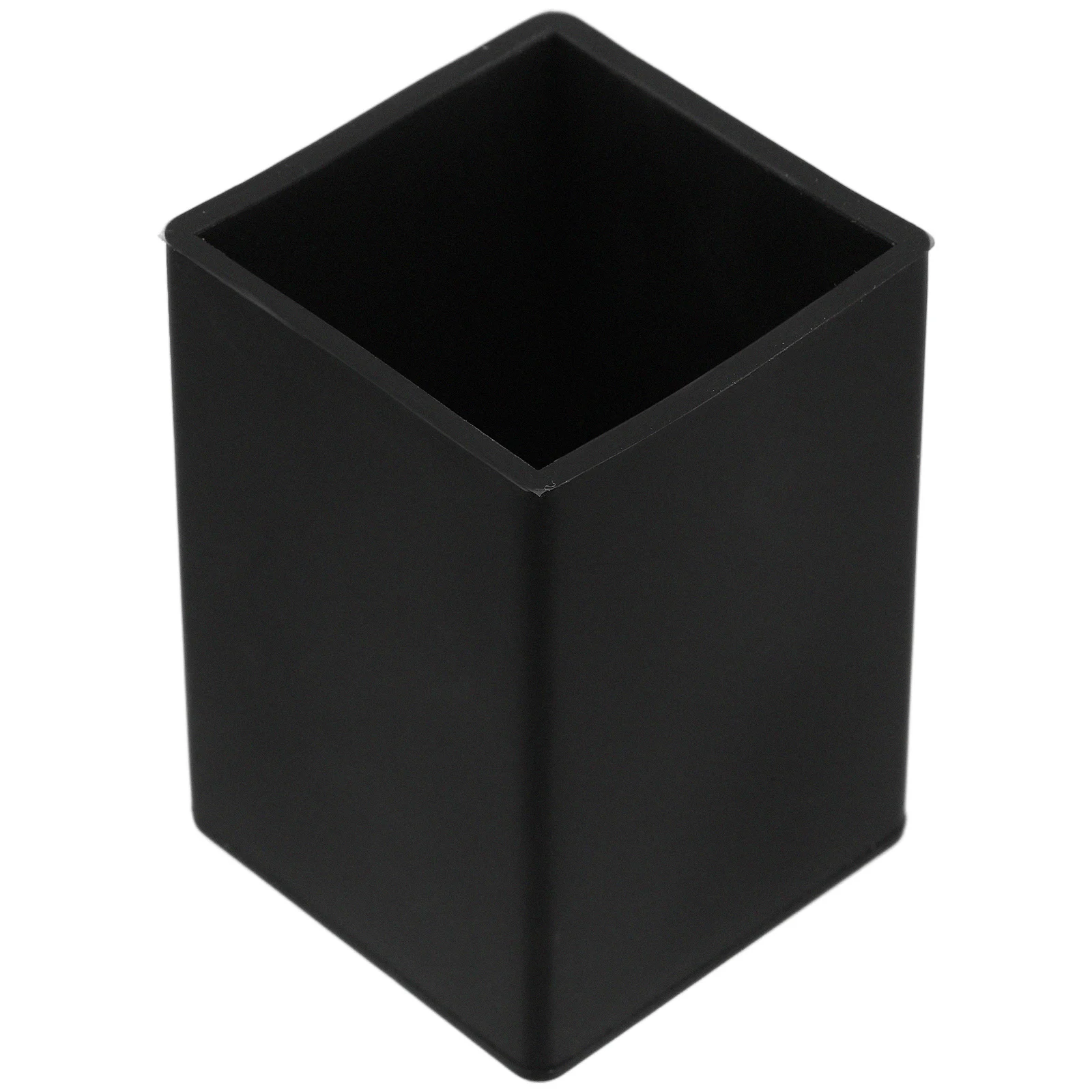 منظم القلم المكتبي، حامل أكواب من السيليكون لمكتب المكتب واللوازم المدرسية، حاوية تخزين مربعة متعددة الوظائف #3