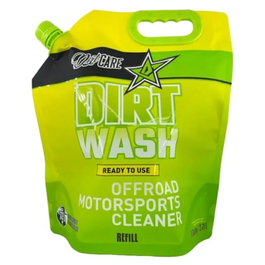 

Средство для очистки от грязи Dirt Wash Offroad, готовое к использованию, для мотокросса, квадроциклов, UTV. Удаляет грязь, глина, жир. Безопасно для пластика и краски. 1 галлон, пакет-рефил.