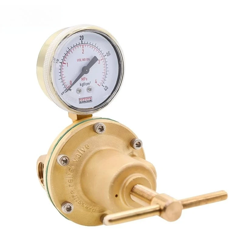 Gas Pipeline Pressure Reducing Regulator Valve, Nitrogen & Oxygen Pressure Reducing Valve for Industrial Gas Control