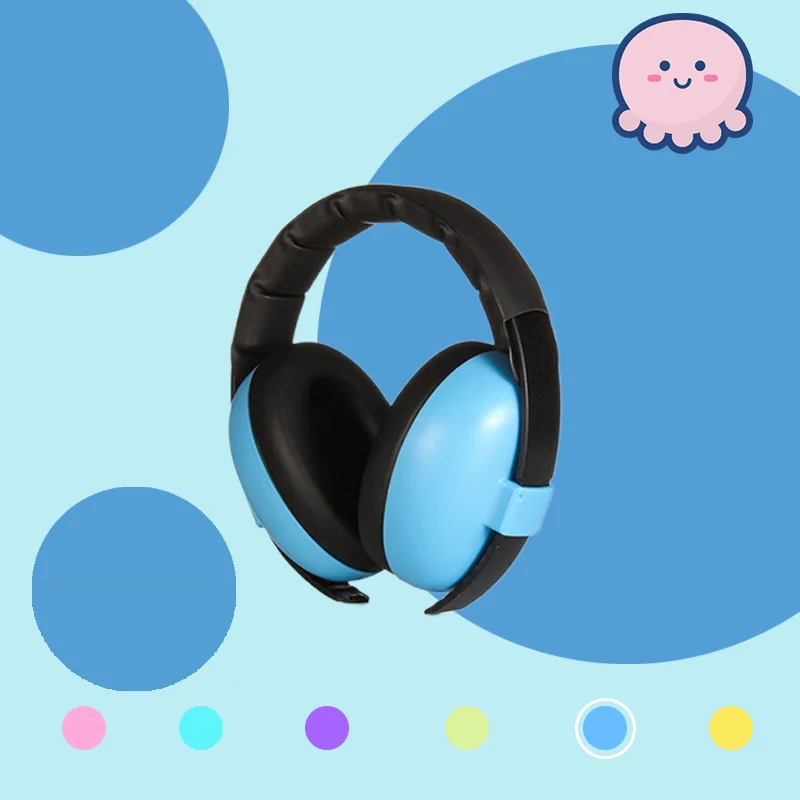 Anti Noise Child Earmuff Baby Ears Protection Children Sleep Ear Stretcher Headphones Sleeping Earplugs 1pc