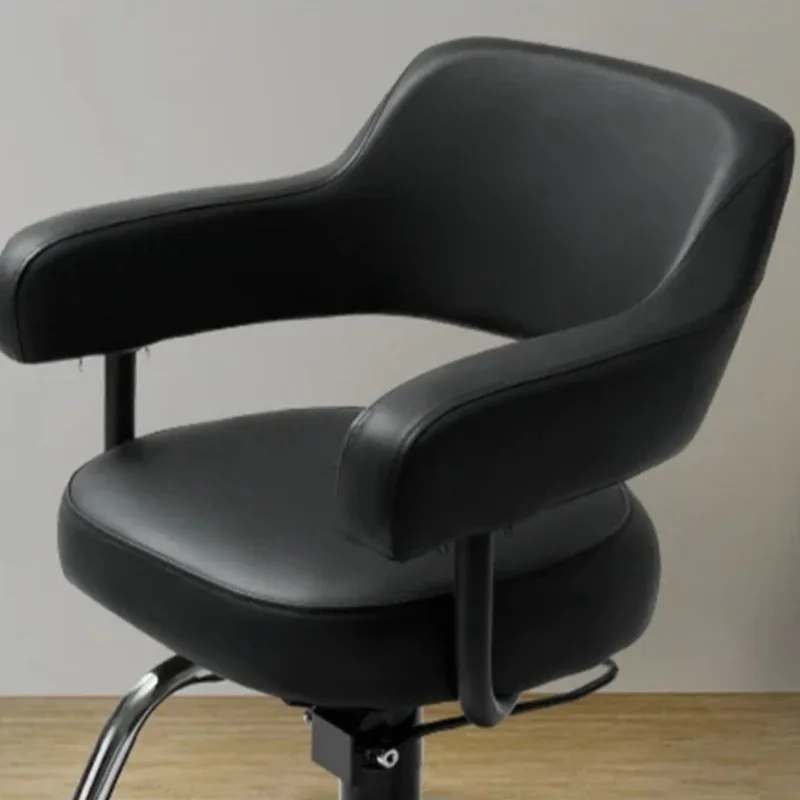 Fashionable Barber Chair Aesthetic Comfortable Luxury Hair Salon Chair Minimalist Stylish Trendy Sillas De Barberia Furniture