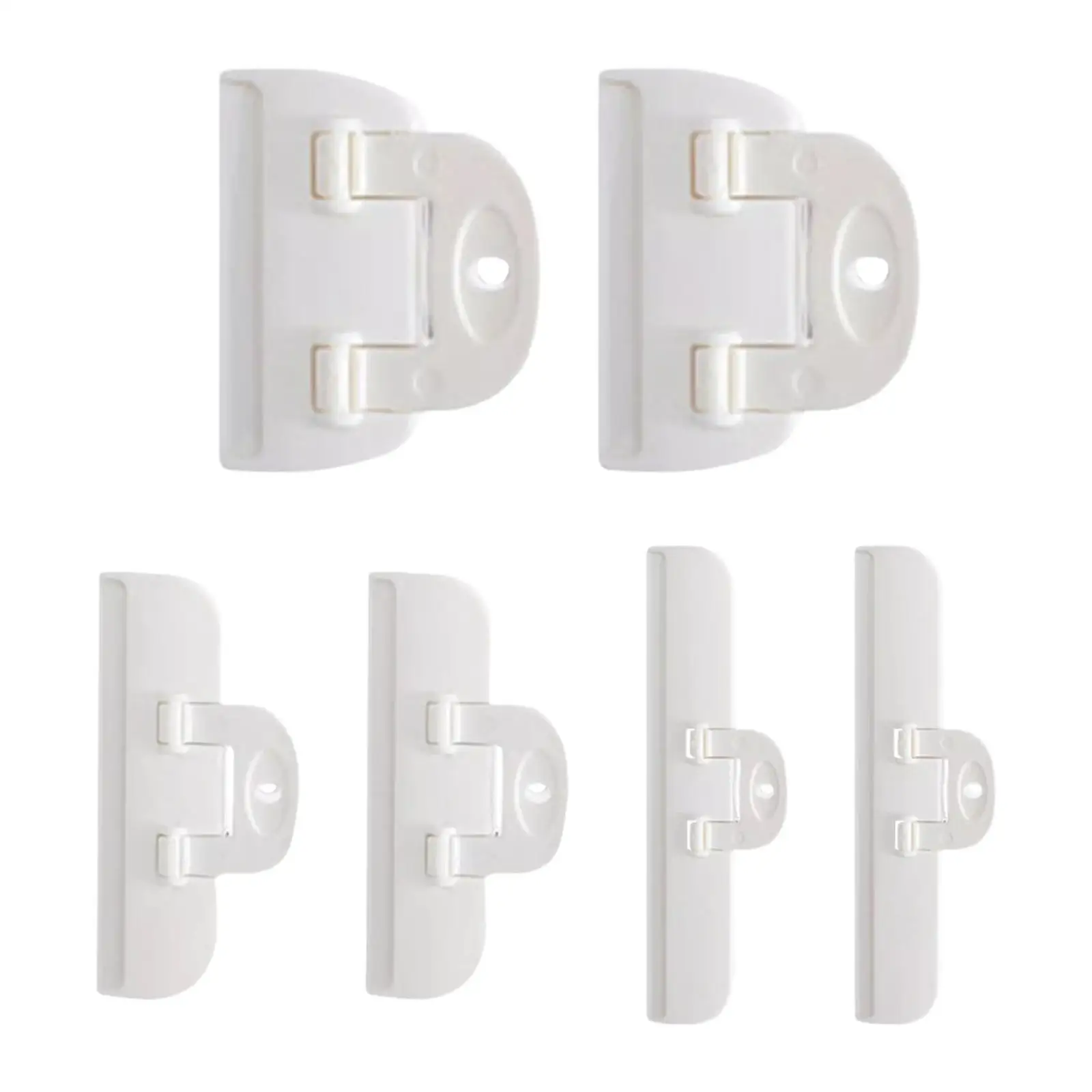 6x Chip Bag Clips Package Clips Food Clips for Bags for Office Bakery Home