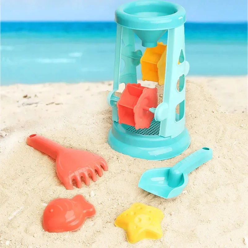 Children Sand Toys 18PCS Summer Beach Game Sand Bucket Shovel Silicone Sandbox Outdoor Water Fun Beach Toys kid gifts