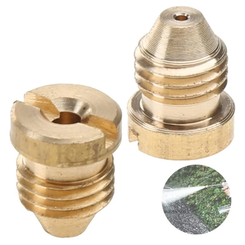 1.0/1.1/1.25/1.4mm Foam Orifice Nozzle Tips, Universal Thread Tips Replacements for Snow Foam