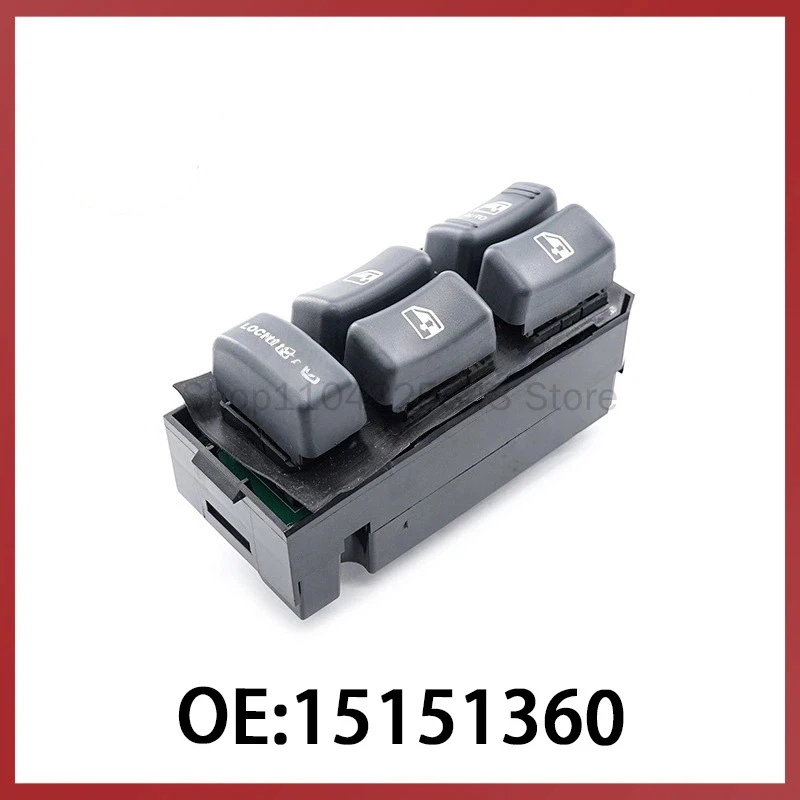 

15151360 suitable for GM Chevrolet Automotive Glass Lifter Adjustment Switch Power Window Control Master Switch