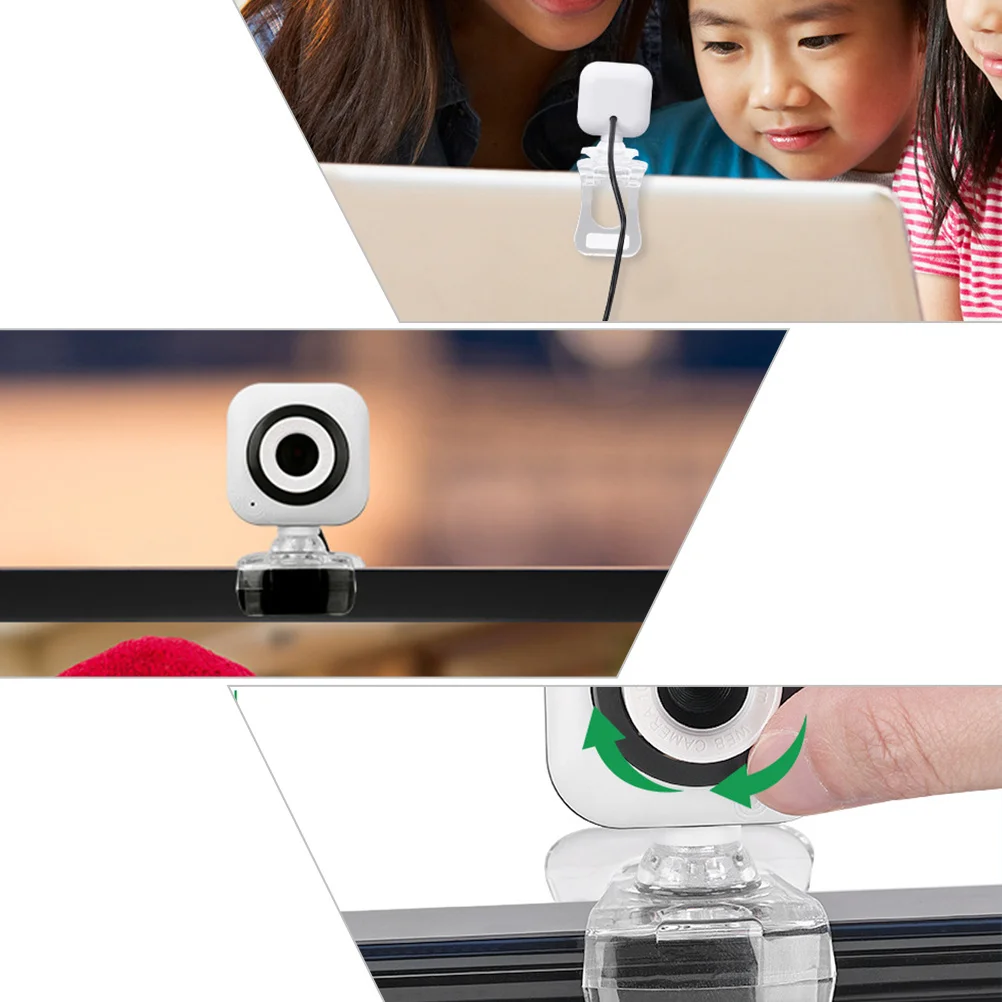 كاميرا USB صورة واضحة للتعلم عبر الإنترنت مكالمة فيديو Xp إلى Win10 كاميرا ويب للكمبيوتر المكتبي والكمبيوتر المنزلي #5