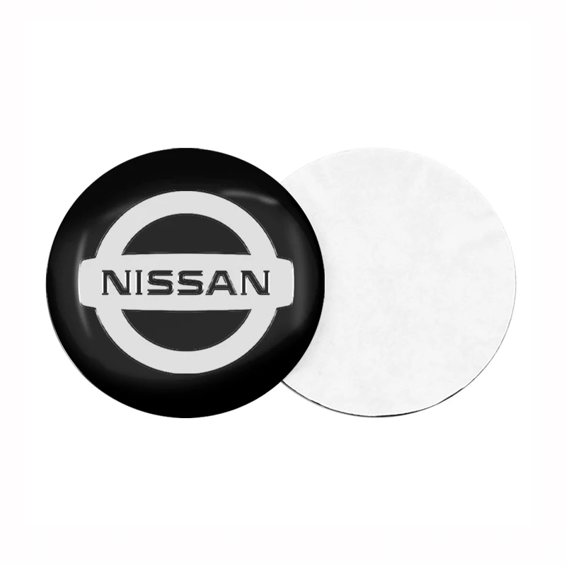 4pcs 56mm Car Wheel Center Hub Caps Cover Rim Exterior Decals Stickers Badge For Nissan Nismo Tiida Teana GTR 350Z 370Z 240SX