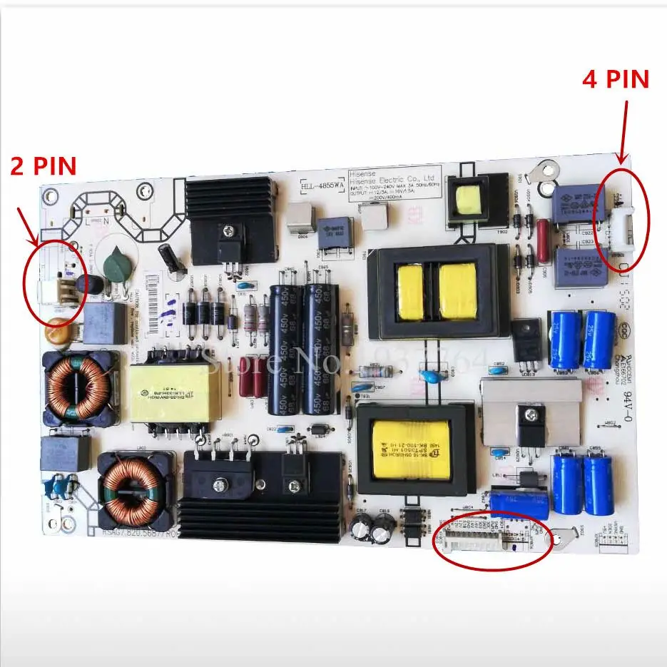 used for Power Supply board LED55K370 RSAG7.820.5687/ROH part