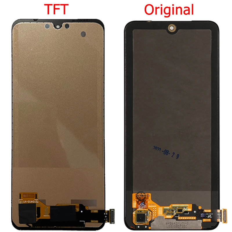 Original for Xiaomi Redmi Note 10 4G LCD Display Touch Screen With Frame 6.43\