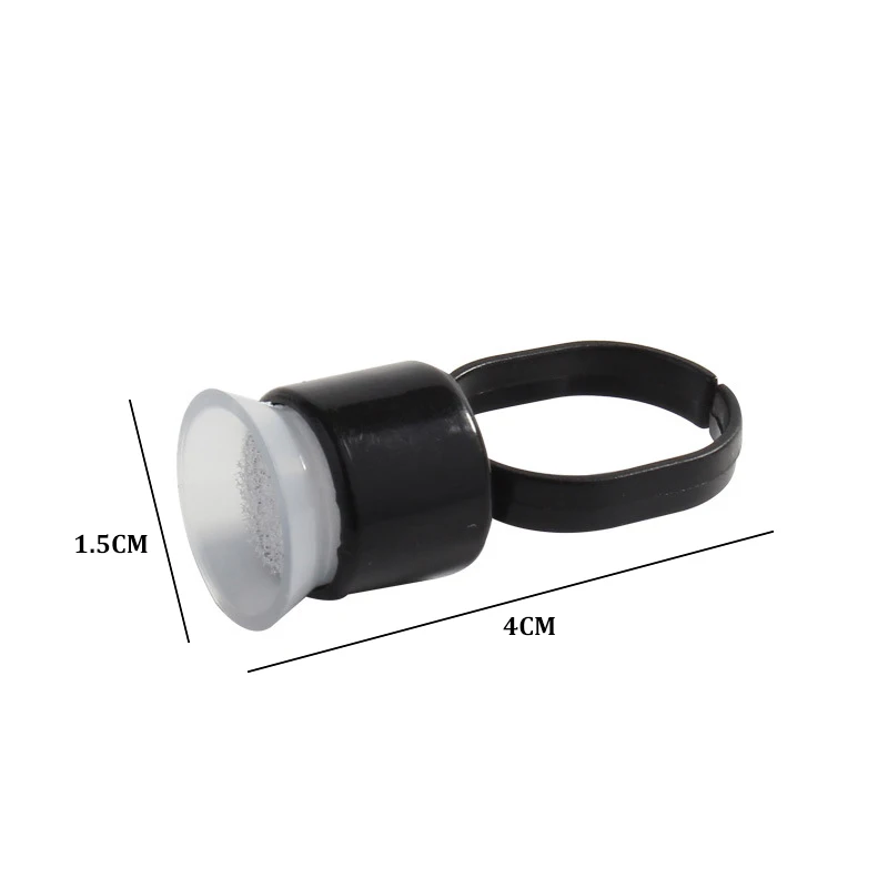 Sponge Ring Cups Microblading Eyebrow Lip Tattoo Pigment Ink Holder Cup Permanent Makeup Tattoo Accessories 10pcs