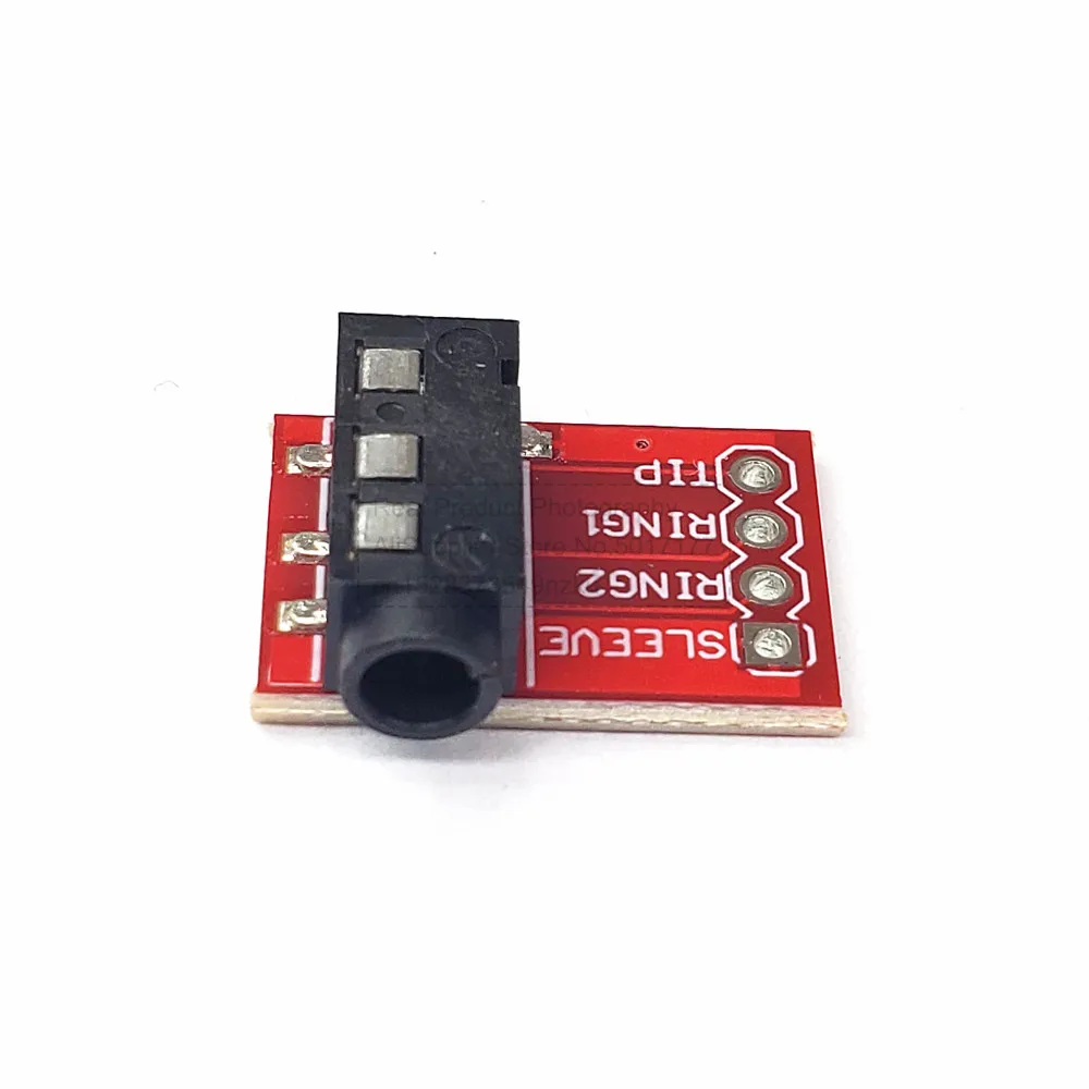 10 قطعة TRRS لوحة الصوت 3.5 مللي متر جاك ستيريو MP3 سماعات سماعة الصوت لوحة القطع تمديد وحدة ميكروفون واجهة 4PIN #4