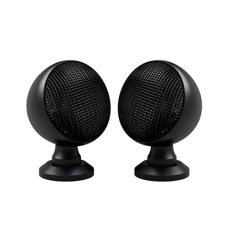 2PCS GHXAMP for 40mm 50mm Car Tweeter Aluminum Alloy Cup Shell Metal Bracket Holder Base Tilt-Adjustable Tweeter Base Housing