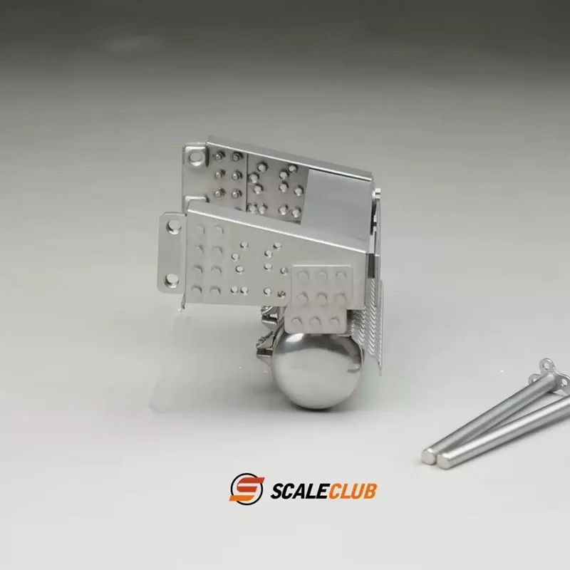 Scaleclub 1/14 vrachtwagen metalen achter luchttank staartbalk voor lesu tamiya vrachtwagen model R620 R470 FH16 TGX en DIY gemodificeerde vrachtwagen