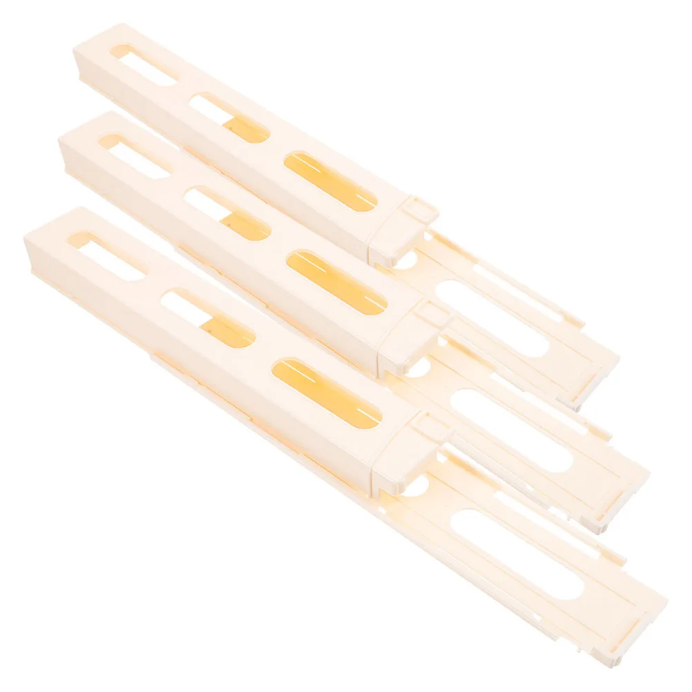 3 個のドミノクリップ 信頼性の高いプラスチック構造 整理整頓された収納のための便利なカードホルダー 楽しい論理開発