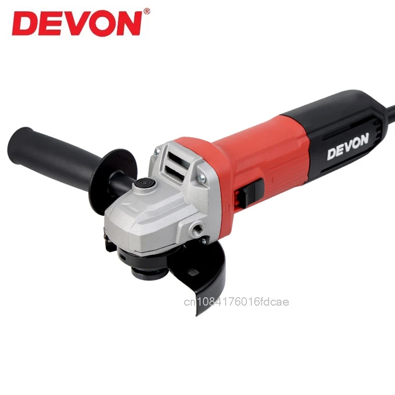 DEVON 2855-10-125 125 مللي متر 12000 دورة في الدقيقة التيار المتناوب/220-240 فولت زاوية طاحونة فرش عالية الطاقة آلة القطع أداة محمولة