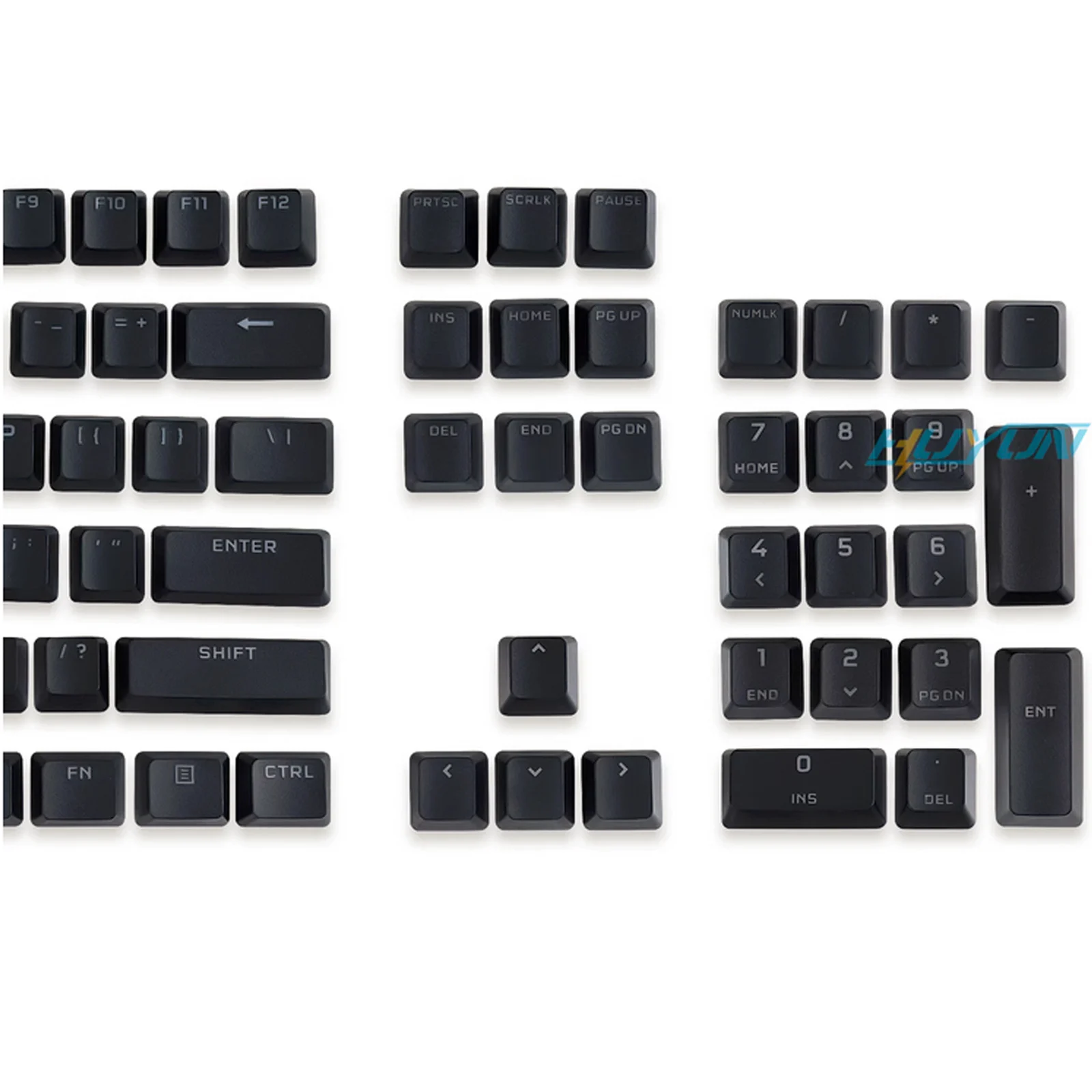 Imagem -03 - Teclas Pbt para Corsair K100 K70 Rgb Tkl K70 Pro Mini K65 Mini K70 Rgb Pro K70 Mk2 se Pro Teclado Mecânico 104 Pcs