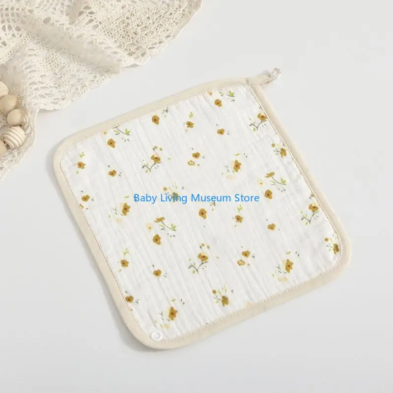 

P31C Cotton Bib Multi Layer Bandana for Baby Teething Super Absorbent Skin Friendly