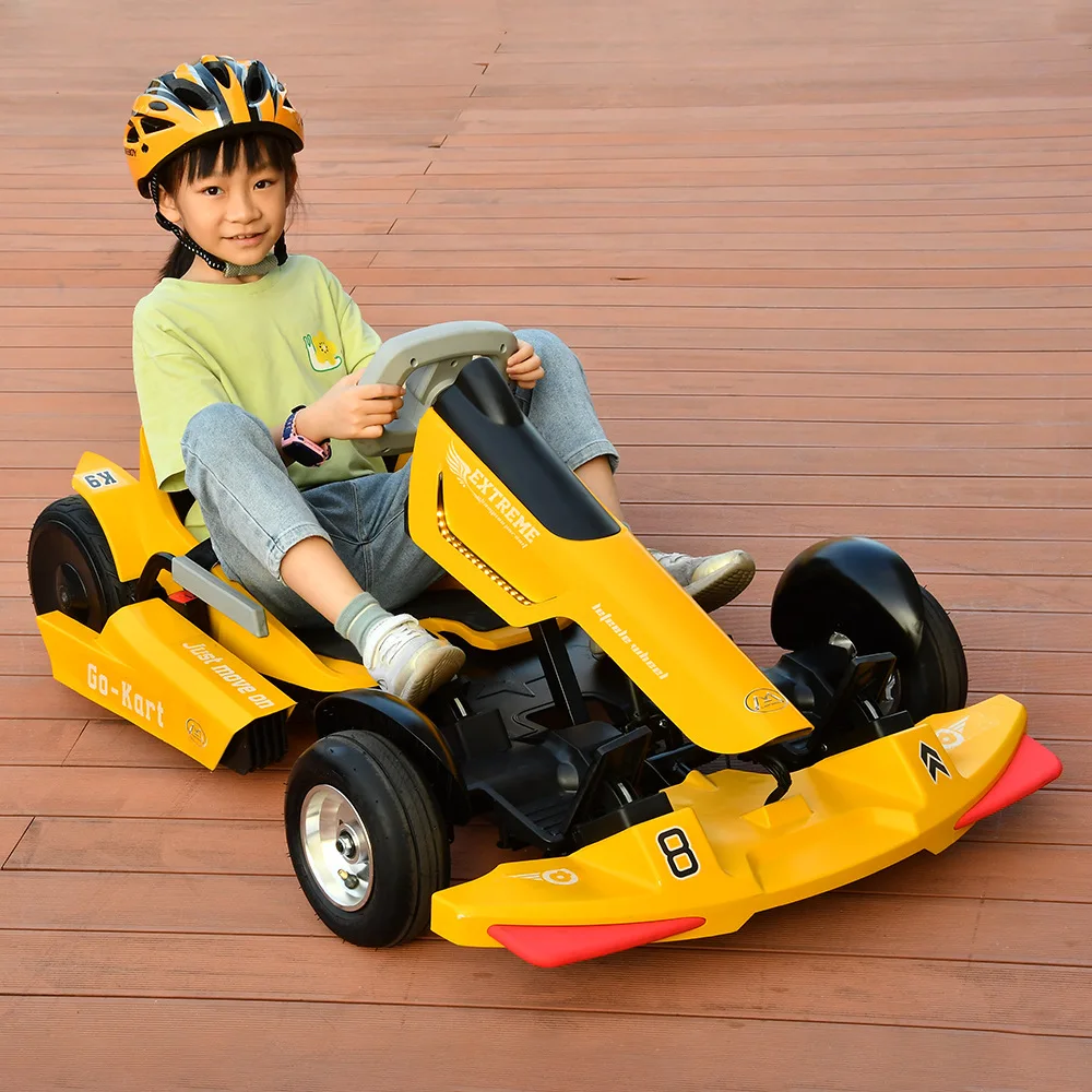 Electric Go Kart for Adults Kids 3 Speed Adjustable Powerful APP Connect Drift Car Racing Kart